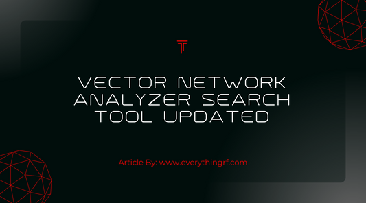 Vector Network Analyzer Search Tool Updated