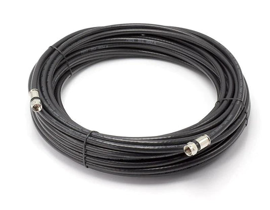 100' RG6 F male connectors