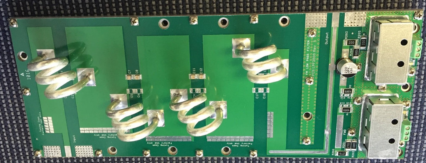 3600W FM Low Pass Filter with Directional Coupler
