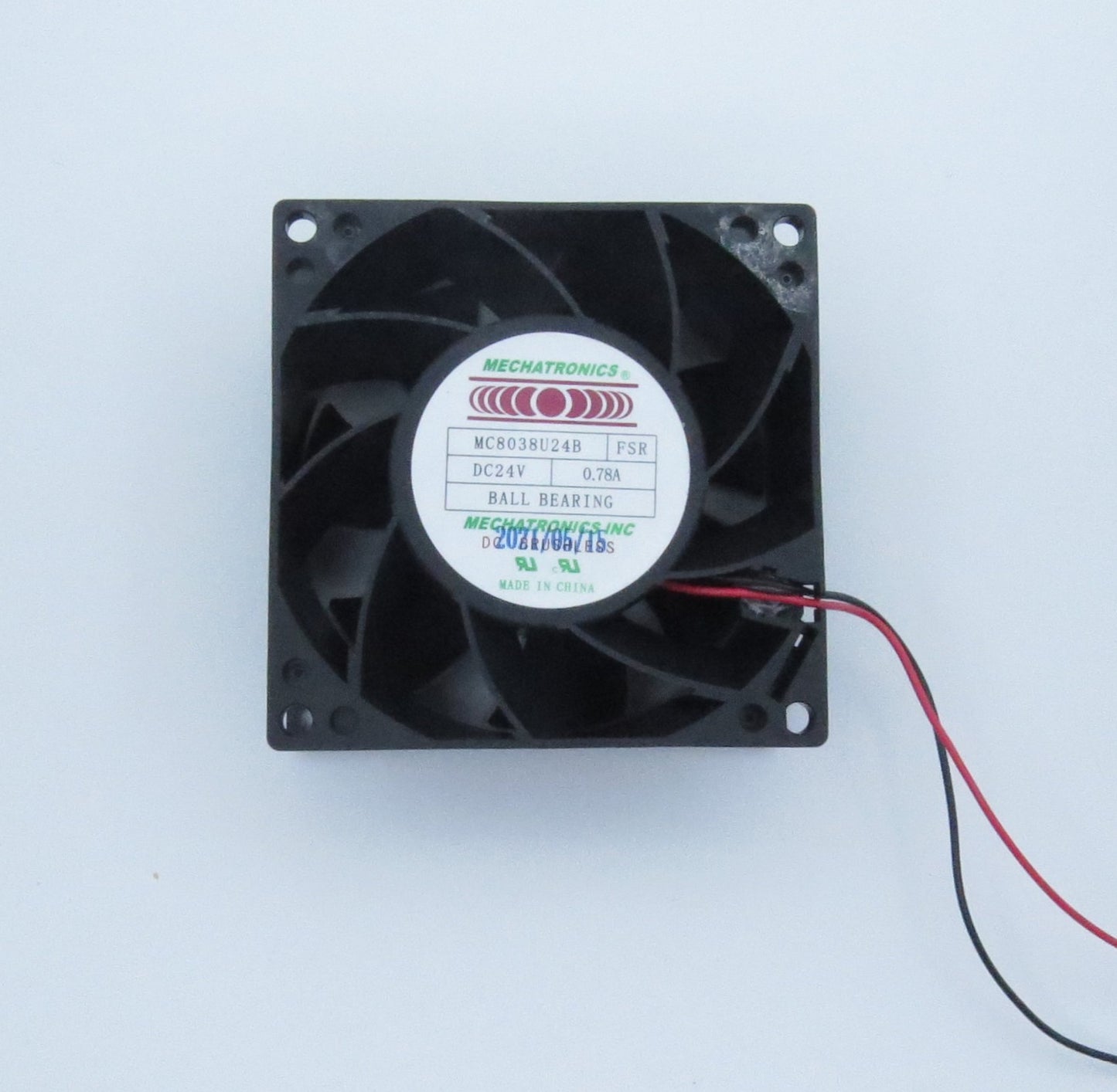 80x80x25mm Fan 48VDC 55CFM