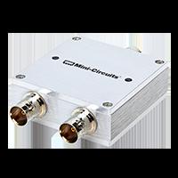 Splitter/combiner, 2-way, 500-1000 MHz, 10W I/P as splitter, 50 ohm, (3) BNC female