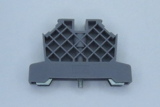 DINnector end bracket, screw-down style, 9mm wide.