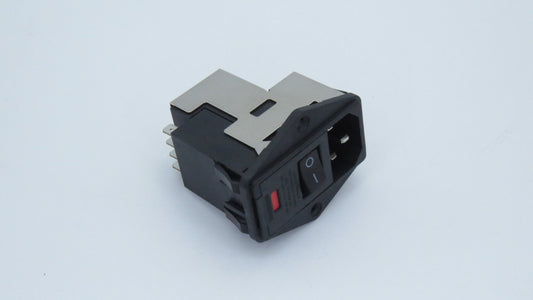 Power Entry Module 10A Filtered Shielded