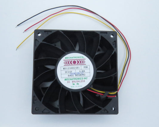 Fan,  AXIAL 120X38MM 24VDC, 205.0 CFM, 4500 RPM